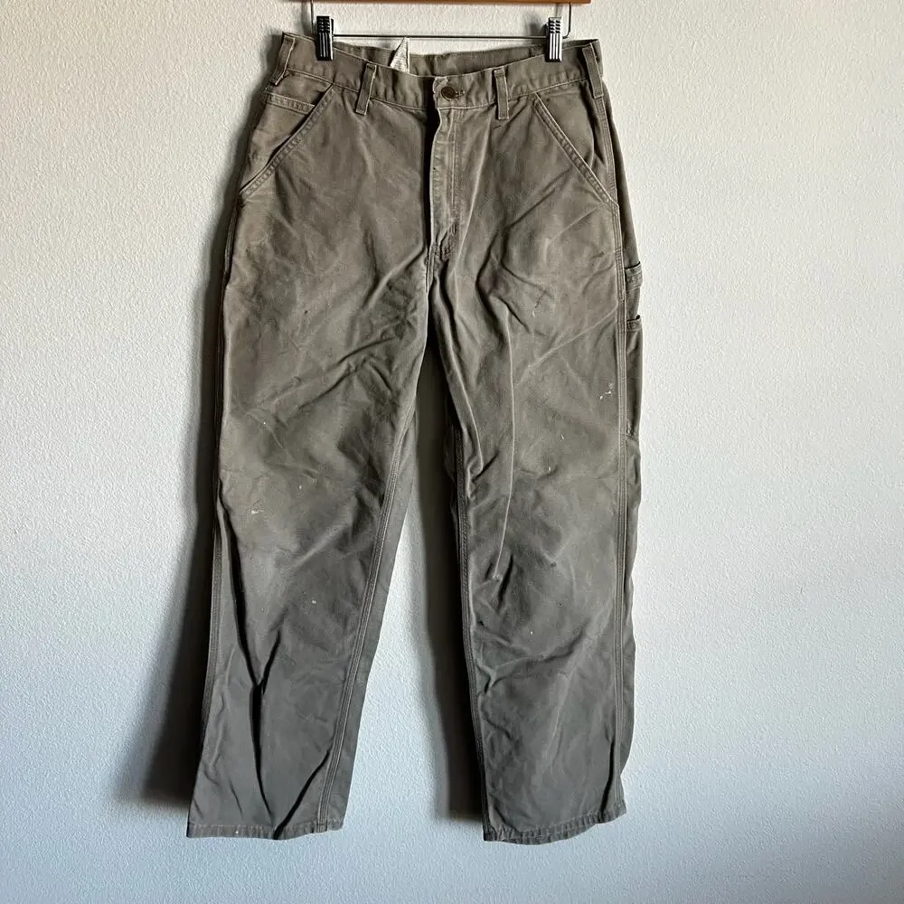 Carhartt B11 DES brown work wear carpenter pants